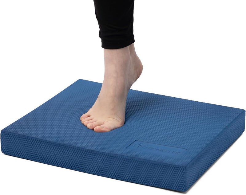 StrongTek Professional Foam Exercise Balance Pad - 15.8" x 13" x 2", High-Density TPE Foam Knee Pad, Non-Slip & Water-Resistant, for Balance Training, Physical Therapy, Yoga, and More - Image 1